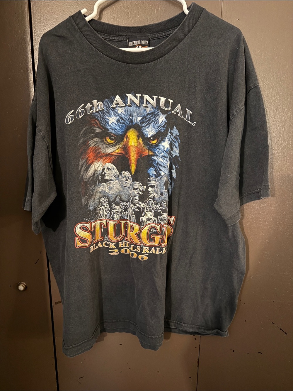 Sturgis 66th Annual Black Graphic Tee - 2006 Rally